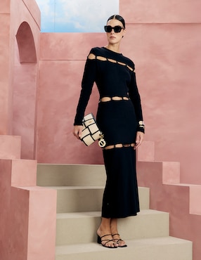 Imagen de producto Fashion Fest Vestido aperturas negro