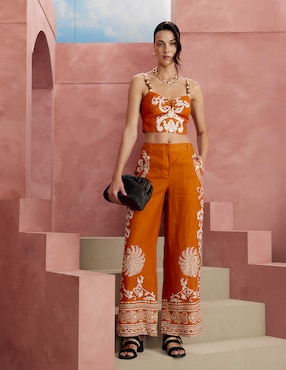 Imagen de producto Fashion Fest Top Estampado y Pantalón